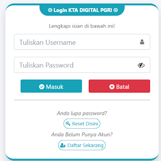 Register PGRI Prabumulih - Persatuan Guru Republik Indonesia Cabang Prabumulih